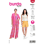 Patron Burda 5898 - Pantalon ajusté du 34 au 44 (FR)