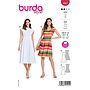 Patron Burda 5901 - Robes romantiques avec touche Vintage du 34 au 44 (FR)