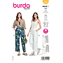 Patron Burda 5902 - Pantalons droits avec des poches du 34 au 44 (FR)