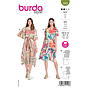 Patron Burda 5903 - Robe avec jupe a pointe du 34 au 44 (FR)