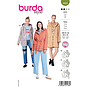 Patron Burda 5923 - Parka à capuche et poches plaquées du 34 au 48 (FR)