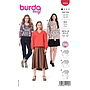 Patron Burda 5924 - Blouses sans fermeture avec une encolure V du 34 au 48 (FR)