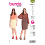 Patron Burda 5936 -  Jupes droites du 46 au 56 (FR)