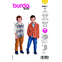 Patron Burda 9234-Veste & gilet