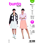 Patron Burda 5781 - Jupe simple avec une patte de boutonnage asymétrique du 36 au 46 FR