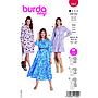 Patron Burda 5802 - Robe chemisier du 34 au 48 (FR)