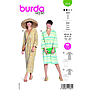 Patron Burda 5816 - Maxi robe d'été du 36 au 48 FR