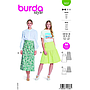 Patron Burda 5837 - Jupe midi du 36 au 46 FR