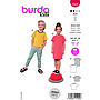 Patron Burda 9229 - Robe dété pour enfants