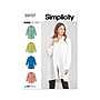 Patron Simplicity 9707 - Chemisier du 32 au 48 FR