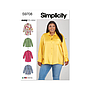 Patron Simplicity 9708 - Chemisier du 48 au 66 FR