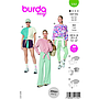 Patron Burda 5763 - T-shirt large et court