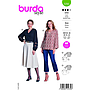Patron Burda 5785 - Blouse inspiration couture