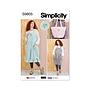Patron Simplicity 9805 - Tabliers et sac en une taille pour dames par Elaine Heigl Designs