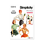 Patron Simplicity 9818 - Blouses pour dames