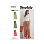 Patron Simplicity 9823 - Pantalons pour dames
