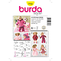 Patron Burda Creative 7753 Vêtements de poupées