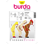 Patron Burda Carnaval 2425 - Déguisement Poule, poussin, coq enfant