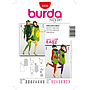 Patron Burda Carnaval 2450 - Déguisement Tutti Frutti Femme