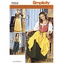 Patron Simplicity 5582 déguisement avec accessoires #