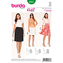 Patrón Nº6937 Burda Style: Falda