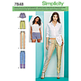 Patron N°7848.R5 Simplicity : Pantalon - short - bermuda